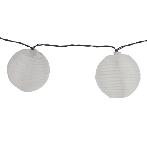 Smartfox 20er LED Solar Lampions Lichterkette in Weiß - 4