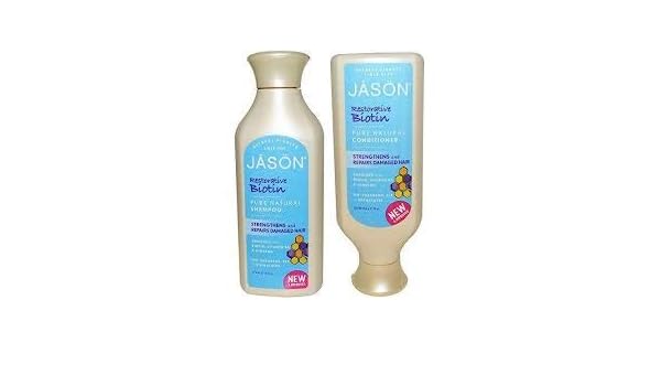 Buy Jason All Natural Organic Biotin Shampoo And Conditioner For