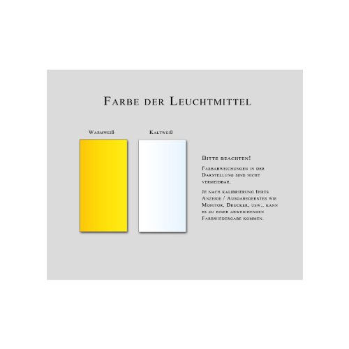 Bricode Süd 75x 50 LED Badezimmerspiegel Escape warmweiß 18W - 2