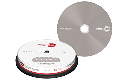 Primeon 2761307 BD-R Rohlinge (10x Ultra Speed, 25GB, 10-er Spindel) - 2