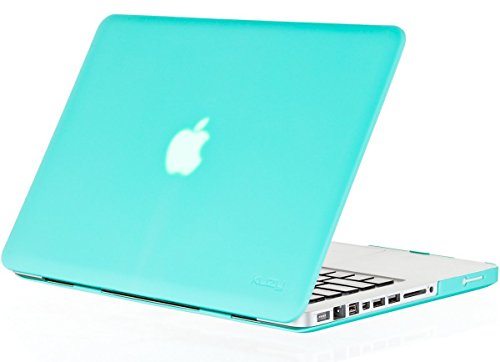 Mattabdeckung für Macbook Pro 13 "(Modell A1278 mit DVD-Player) - Türkis (Mit einem europäischen transparent Tastatur Haut FREE) (** NICHT kompatibel mit Modell Macbook Pro 13" Retina-Display **)