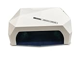 Crisnails - 36W Lámpara de Uñas Manicura CCFL CFL para Gel y Esmalte UV LED Secador Lámpara, Varios Colores