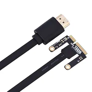 to Mini PCI-E Cable, 70Cm / 27.56Inch Length Well-Made 1Pc Strong to Mini PCI-E Cord, Durable 30G Package Weight for Professional Use PC