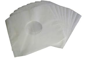CUIDATUMUSICA 100 Fundas DE Papel + ANTIESTATICO Interior con Esquinas TROQUELADAS para Discos DE Vinilo LP/Ref.1595