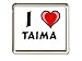 Produktbild Ich liebe Taima Kühlschrankmagnet (Vorname/Zuname/Spitzname)