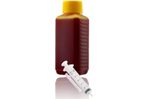 CENADO 1000ml 1Liter Nachfülltinte Druckertinte Refillset für CANON (gelb/yellow)