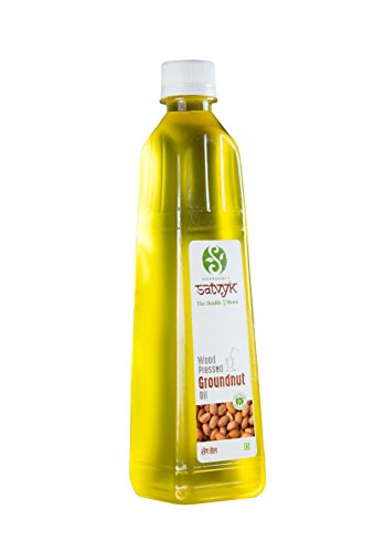 Set of 05 - Organic Cold pressed Groundnut Oil 1 litre (Woodpressed Oil) RS.1449 (15.00% Off) - Amazon