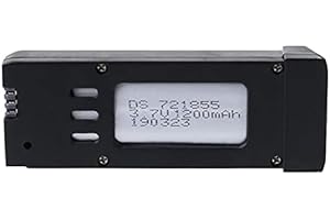 HERO-S Drone Batteria 3.7v 1200mAh 1800mAh 850mAh Lipo Batteria E58 L800 JY019 S168 X per Drone Telecomando Quadcopter luci a batteria per caricabatterie drone pacchetto telecomando portatile esterno
