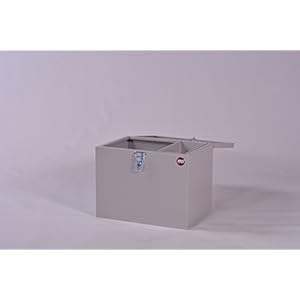 Pferde Putzbox grau; Putzkiste für Pferde; Pferde-Putzbox; Putzkiste; Putzkasten; Alu-Putzbox, für Reiter und Ihre Pferde entwickelt