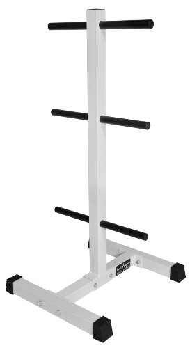 Pro Hantelscheibenständer Hantel-Ablage 30/31mm – Maximale Gewichtsbelastung bis zu 150 Kg ca. 56,5cm lang / 52cm breit / 111cm hoch BCA-98 - 3