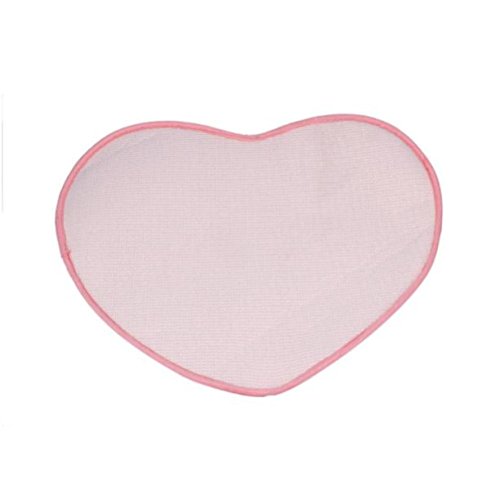 Jamicy® Soft Shaggy Antirutsch saugfähig Badematte Bad Dusche Teppiche Teppich 50*60cm (Rosa) - 5