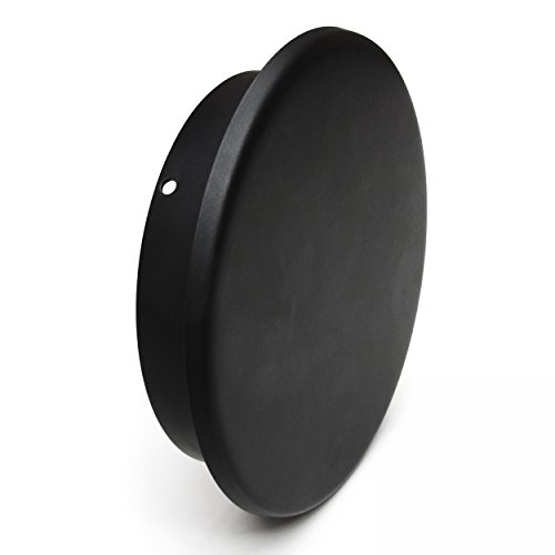 raik SH023-150-sw Rauchrohr / Ofenrohr 150mm - Blindkappe schwarz