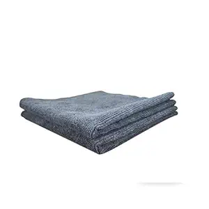 Autofurnish Microfiber Car Cleaning Cloth (Grey) - Pack of 2