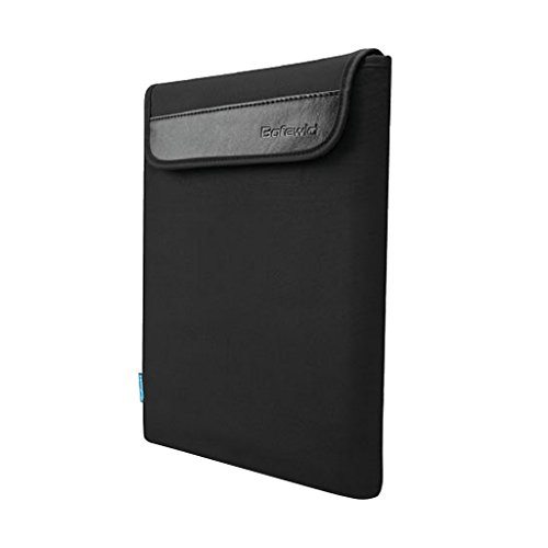 Tragbar Laptop Hülle Notebook Tasche Case für Macbook Mac Luft / Pro / Retina - Schwarz , Für 17 Zoll
