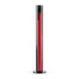 INTELIGENTE: El Light Up Tower Speaker de auna es un colorido altavoz de torre, que posee altavoces de 3" con una potencia de salida de 40 W. También está equipado con un panel de control fácil de entender en la parte superior con pantalla LED integrada.