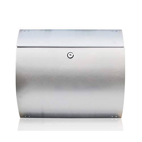 Preisvergleich Produktbild HOOPOO Briefkästen Landhaus-Briefkasten des europäischen Landbriefkasten des Edelstahlbriefkastens hängender Briefkastenregenbriefkasten