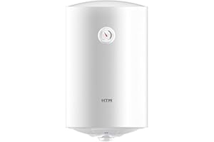 HTW - Termo Eléctrico 80 litros Essential - Tanque Acero Esmaltado Zafiro - 5 Años Garantía…