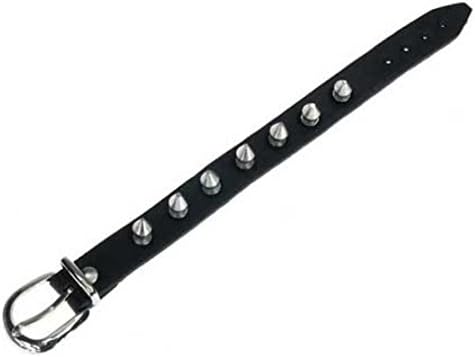 Bracelet with 12 mm high killer rivets, Spikes, Punk