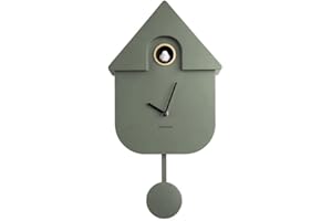 Karlsson Pendule à Coucou Cuckoo House - Vert Jungle