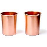 KingsMarque Copper Glass Set of 2 300ml Matt Finish