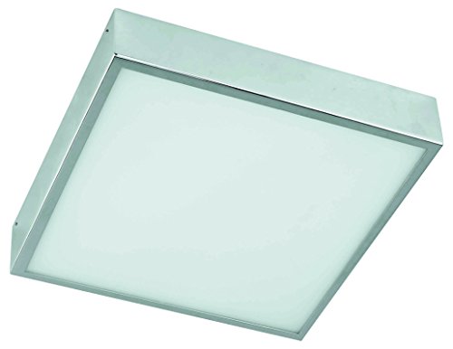 Preisvergleich Produktbild RABALUX Bad Deckenleuchte, Glas, E27, Silber