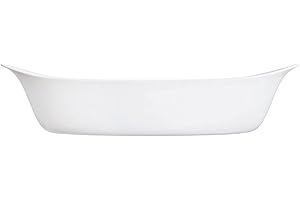 Luminarc Smart Cuisine Carine Pirofila Ovale, Vetro Opale, Bianco, cm 38x23x9 h.