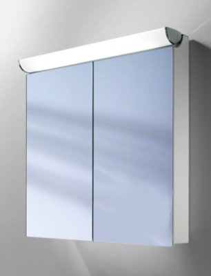 Preisvergleich Produktbild Schneider Spiegelschrank FACELINE 70cm Aluminium