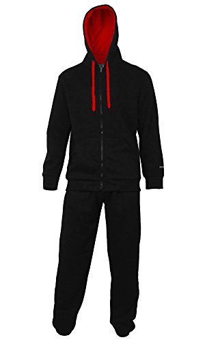 Location Encapuchado Chándal Sudadera con Capucha Manga Larga Traje Para Hombre
