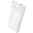 Anker 15W Power Bank, 200000mAh Portable Charger Battery with 2-Port, Real Time Battery Display, Power Bank for iPhone, Samsung, & More, Include Type-C Charging Cable, White Color