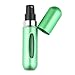 Produktbild BigBig Style Mini Portable 5ml Nachfüllbare Parfümflasche Reise-Spray-Pumpe Portable Zerstäuber Leerer Duft (Color : Green)