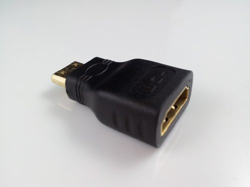 Standard HDMI Frau zum Mini-HDMI Mann Typ C-Konverter Stecker Adapter - 2