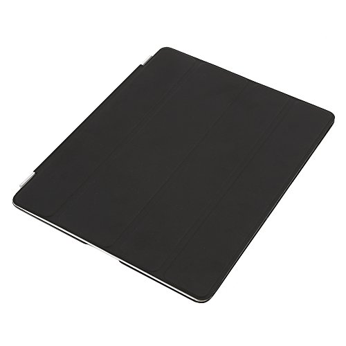 Besmall Neu Ultra Slim Edles iPad 2 3 4 Hülle – Smart Cover Leder Case Schutz Hülle Tasche + Back Case – inkl. Displayschutzfolie Reinigungstuch Stift mit Multi Ständer Auto Sleep Wake (iPad 2/3/4, Farbe:Weiß) - 3