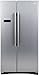 Produktbild Hisense SBS 562 A+ EL Side-by-Side / 176,6 cm Höhe / 458 kWh/Jahr / 370 L Kühlteil / 192 L Gefrierteil/Touch Control Bedienfläche/edelstahl-Look