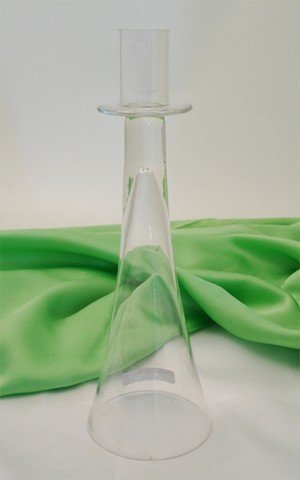 MP CREATIVE SRL Porta Vela Cristal cm 25