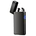 Produktbild Jukkarri USB Elektronisches Feuerzeug aufladbar Dual Lichtbogen flammenlos tragbar [Neue Version] (Schwarz)