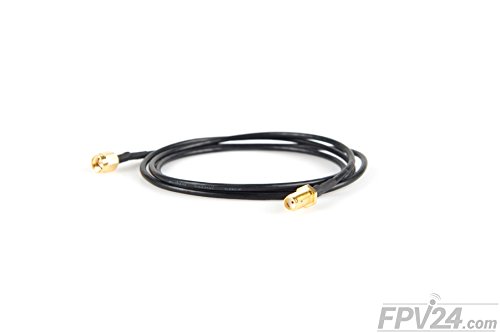Preisvergleich Produktbild FPV24 Antennenkabel Verlängerung SMA 20cm