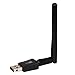 Produktbild Wokee Wifi Adapter, Wlan Stick 600 Mbps Dual Band 2,4/5 Ghz,Band USB Wifi Dongle mit Antennenbuchse und abnehmbarer Antenne, Wireless USB WiFi-Netzwerkadapter w/Antenne 802.11AC