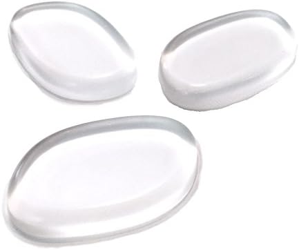 Set of 3 silicone make-up sponges, powder puff, foundation sponge by Royal Houseware