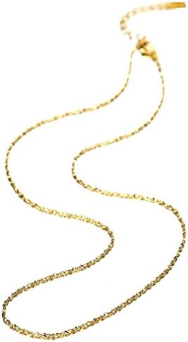 GYJUN Fashion Sample 24K Gold Plated Necklaces Golden Chain Necklaces Daily / Casual 1pc Jewelry , one size