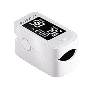 YIMI Life Pulse Oximeter Fingertip LED Screen, Blood Oxygen Saturation Monitor Fingertip, Blood Oxygen Meter Finger Oximeter Finger with Pulse, O2 Monitor - White Pulse Oximeter Fingertip,Pulse Oximeter 1.5