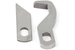 Gritzner Overlock-Messersatz (1x Ober-und1x Untermesser) passend für Singer s14-78 und Pfaff Element 1450 OL