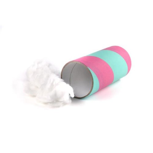 Small Chewi Chube - Hamster & Gerbil Toy & Hideout with Bedding (Blue & Pink) (TP)(CHUBL/34106)