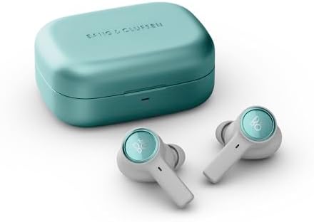 Bang & Olufsen Beoplay Eleven, Auricolari in-ear con cancellazione del rumore e suono di alta qualità, connessione Bluetooth multipoint, adatti per lavoro e per viaggi - Eucalyptus Green