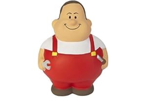 Mein Zwergenland Knautschfigur Squeezies® Herr Bert Schrauber Bert® rot