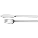 Produktbild WMF 1267356330 Fischbesteck-Set 2-teilig Nomos Cromargan protect®