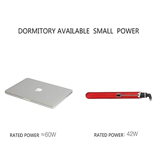 Fashion Hair Straightener Curler Bar Electric Professional Electric Splint Hairdressing Perm  Red 