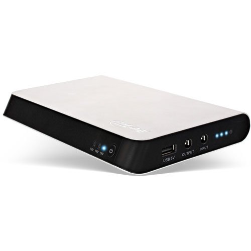 InLine Ultrabank Zusatzakku PowerBank (20000mAh) Ausgang 5V USB/12V/16V/19V silber