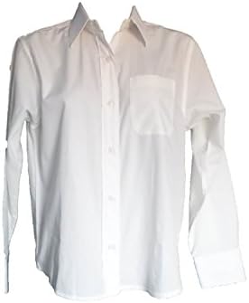 100% Organic Cotton, White, Girls School Shirts. Size 15-16 yrs