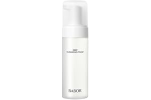 BABOR CLEANSING Cleansing Foam für Mischhaut und ölige Haut, Erfrischender Reinigungsschaum zur täglichen Gesichtsreinigung, Vegane Formel, 1 x 200 ml