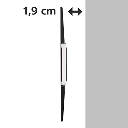 Hama TV-Wandhalterung FIX, für 48 – 117 cm Diagonale (19 – 46 Zoll), für max. 25 kg, VESA 200×200, schwarz - 4